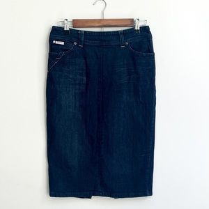 MNG Mango Jeans Denim Pencil Skirt